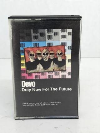 Devo - Duty Now For The Future - 1979 Vintage Cassette Tape