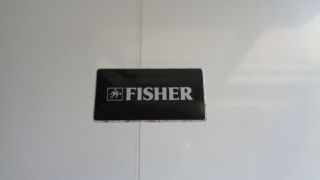 Vintage Fisher MC - 718 Turntable Lid 2