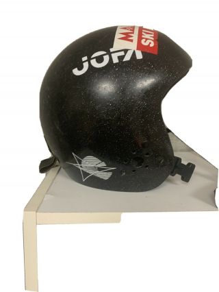 Vintage Jofa Winter Sports Helmet - Ski Snowboarding Stickers Montana Cabin Decor