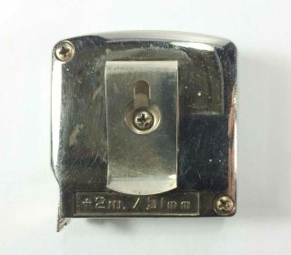 Vintage Lufkin 12 ' W9212 Pocket Measuring Tape | 1/2 in x 12 ft | Made In USA 2