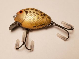 Heddon 740 Punkinseed Crappie Finish Wooden Lure