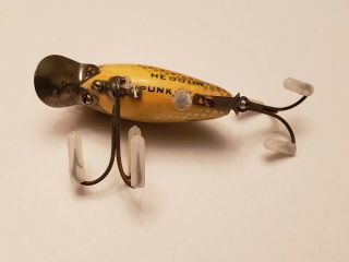 Heddon 740 Punkinseed Crappie Finish Wooden Lure 3