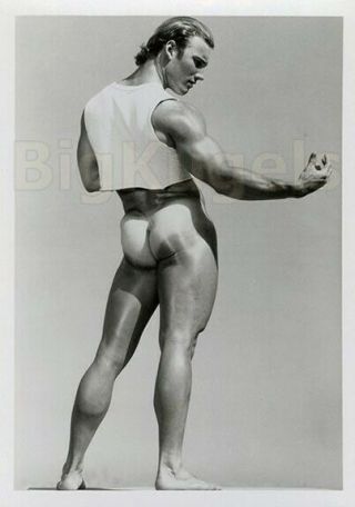 1980 Vintage Colt Male Nude Roy Stagg Handsome Bodybuilder Muscle Butt Stonewall