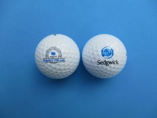 Vintage 1994 & 1997 2 Sedgwick University Acushnet Titleist 1&3 2 Golf Ball Set