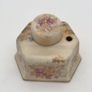 Vintage Bethwood Fine China Porcelain Ink Well