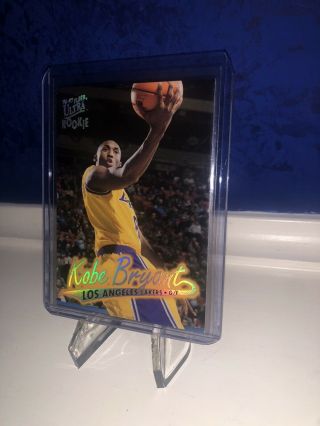 1996 - 1997 Kobe Bryant Fleer Ultra Rookie Card,  La Lakers,  52