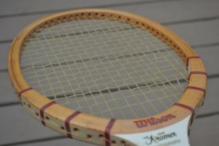 Vintage Wilson " The Jack Kramer Autograph " Tennis Racket Racquet 4 1/2 Light