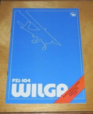 Pzl - 104 Wilga Stol Aircraft Brochure C1972 In French