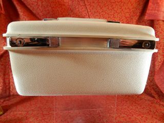 Vintage 1970 Samsonite Silhouette Makeup Train Case Overnight Hard Bag Luggage