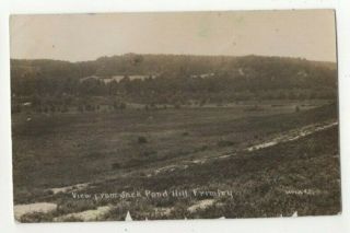 Frimley View From Jack Pond Hill Wha 42 Vintage 9 Jul 1918 Rp Postcard 337c