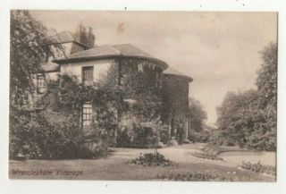 Wrecclesham Vicarage Farnham Surrey Pre 1914 Vintage Postcard 337c