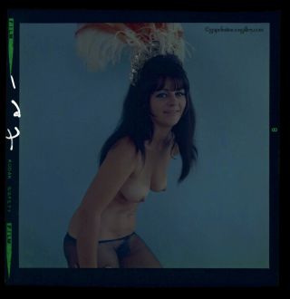 Bunny Yeager 1964 Color Camera Negative Photograph Sexploitation Film Sextet Fun 2