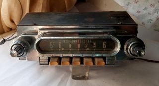 Vintage Automatic Radio Model Ctp 3004 Push Button Am For Vintage Car