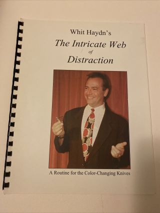 Whit Haydn Color Changing Knives Magic Trick 2001 Vintage Magician Guide