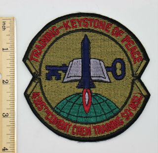 Us Air Force 4315th Combat Crew Training Squadron Missile Patch Vintage Usaf