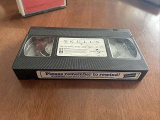 Blockbuster Video Store Vintage VHS Clamshell - The Skulls 2000 - RARE HTF 2