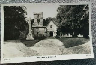 Hambledon Church Hampshire Vintage Postcard