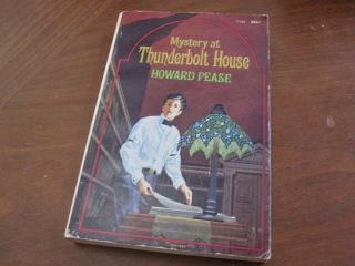 Vintage Rare - Mystery At Thunderbolt House By Howard Pease (1968) Paperback