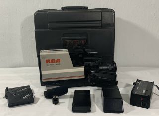Rca Cc300 Auto Focus Vhs Vintage Camcorder For Parts/not W/accessories