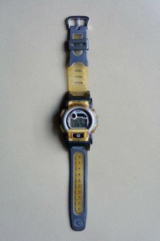 Vintage Casio G - Shock G - Lide Dw - 003 Module 1647 Surfer Watch,  Good