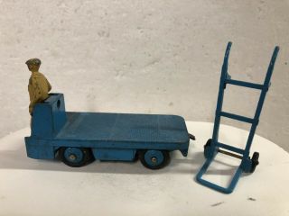 Vintage 1948 Dinky Toys Bev Electric Truck 14a,  Handcart Meccano Die Cast