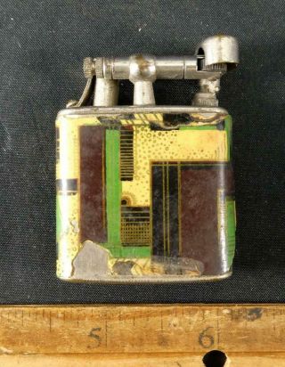 Vintage Lift Arm Lighter Depose Art Deco