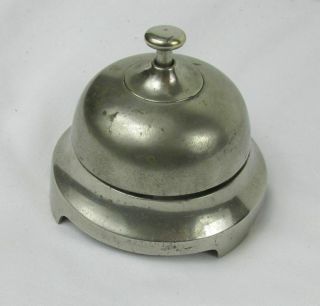 Antique Desk Countertop Bell - Cast Brass Vintage Store,  Hotel Counter Bell