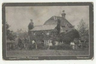 Rowledge Clare Cottage Farnham Surrey 29 Jun 1910 Vintage Postcard Porter 325c
