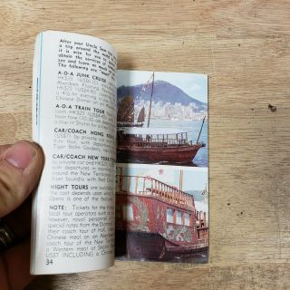 Vintage AOA Hong Kong ServiceMen ' s Guidebook Book 3