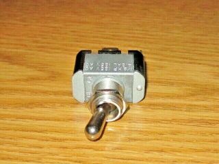 Vintage Cutler - Hammer Toggle Switch On - Off Single Pole 10a 250vac 15a 125vac