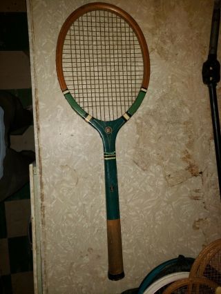 Antique A.  G.  Spalding & Bros Tennis Racket