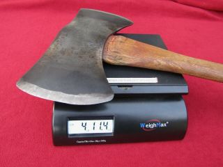 Vintage/Antique Double Bit Axe With Handle No Makers Mark Visible 2