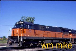 137 - Roster - Milwaukee Road Ge U36c 8500 In 1972 Slide