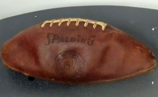 Vintage Spalding J5 - V Offical College Intercollegiate Football