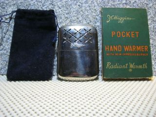 Vintage Jc Higgins_ (sears) Hand Warmer With Partial Box