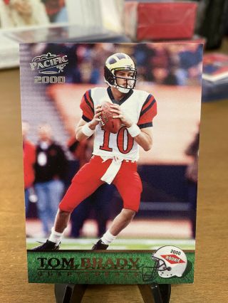 2000 Pacific Tom Brady England Patriots 403 Football Card Read Look @ Pics
