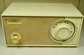Vintage Amc (aimcee Corp) A - 502 Bakelite Tube Radio For Partts/repair