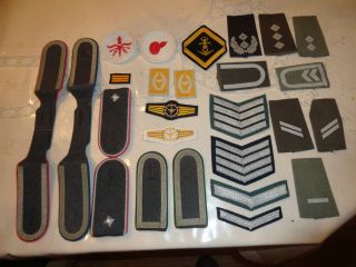 Cold War Vintage West German Army Luft Navy Field & Dress Patches