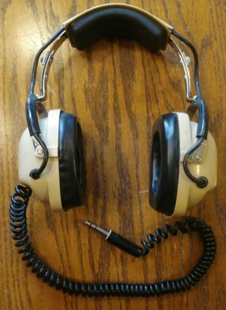 Vintage David Clark 200 Aviation Headset Headphones B - 234
