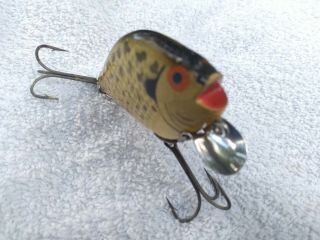 Heddon 740 Crappie Wood Punkinseed Flap Rig