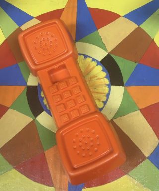 Vtg Fisher Price Play Phone Fun For Tikes Pretend Kitchen Replacement Fprpr