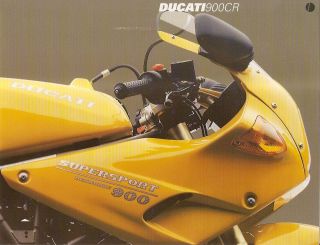 Motorcycle Brochure - Ducati - 900 Cr - Supersport (dc268)