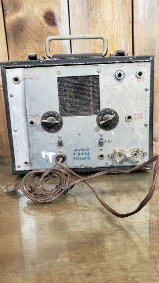 Vintage Audio Signal Tracer Parts