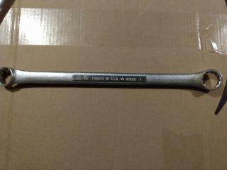 Vtg Craftsman 15/16 " X 1 " Double Box End Wrench 12 Pt - Vv - Near,  Fast Ship