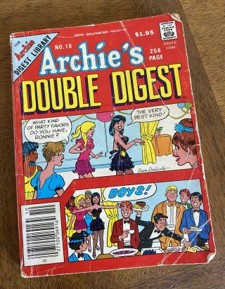 Vintage Archie’s Double Digest Annual No.  10.  (014)