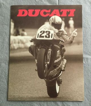 Ducati Brochure Motorcycle Sport