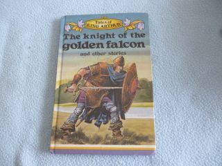 Vintage 1977 Lady Bird Book The Knight Of The Golden Falcon Series 740