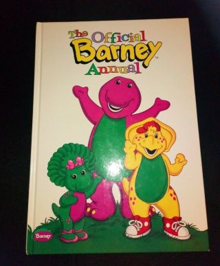 The Official Barney Annual (2000) Vintage/retro Childrens Hardback Book