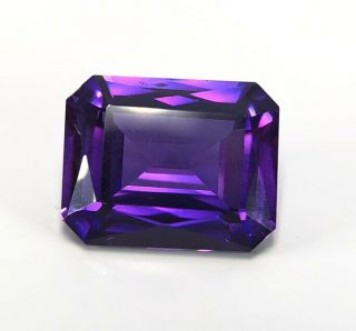 Incredible Purple Pink & Blue Gemstone From 18k Gold Ring 3.  74ct - Estate Find