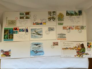 Vintage Gb First Day Covers Job Lot